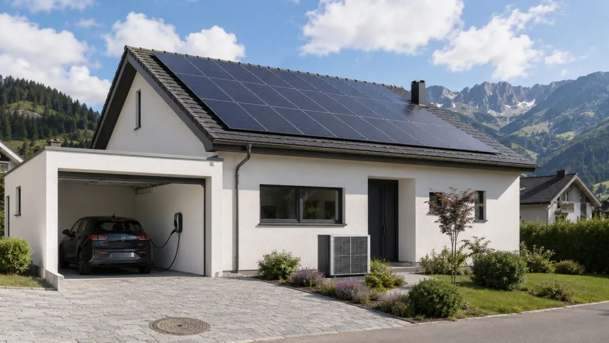 Solar system with storage for a single-family home: 9 good reasons